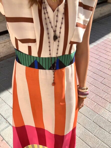 Vestido Multiraya - Imagen 3