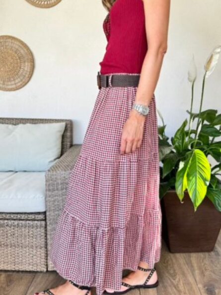 Falda Mini Vichy - Imagen 3