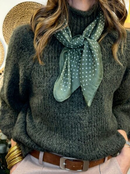 Pañuelo Lunar verde