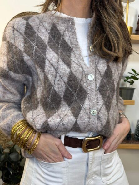 Chaqueta rombos - Imagen 3