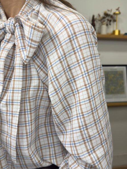 Blusa cuadros Isabelle - Imagen 2