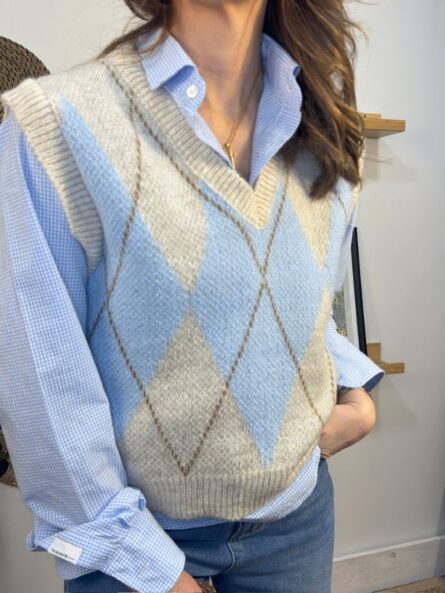 Chaleco cerrado Rombos - Imagen 2