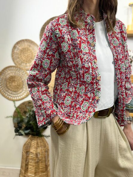 Chaqueta Reversible Verde - Imagen 2