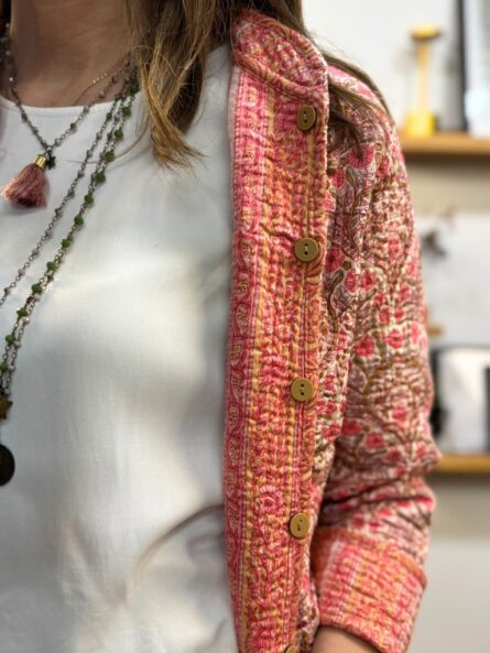 Chaqueta Reversible Rosa - Imagen 2