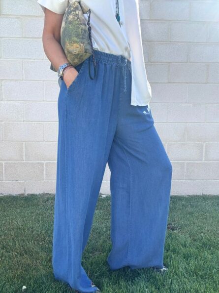 Pantalón fluido Tencel - Imagen 2