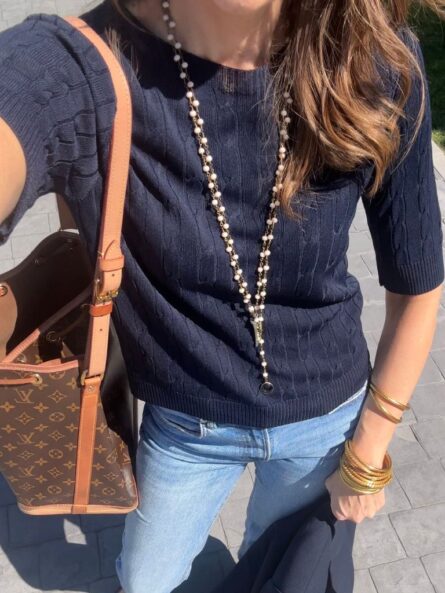 Jersey ochos punto perle - Imagen 2