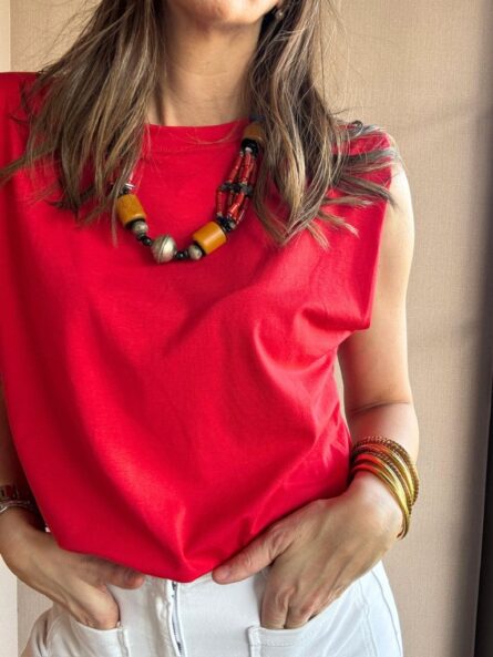 Camiseta hombreras. - Imagen 2