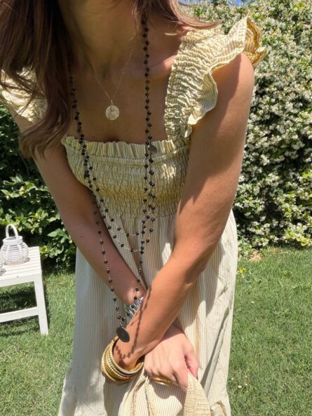 Vestido rayas tirantes - Imagen 3