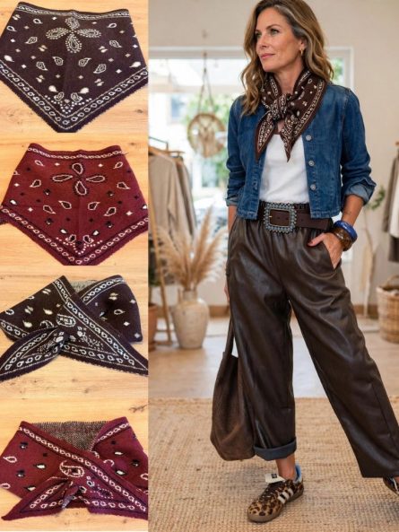 Bandana estampada